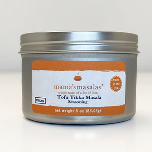 Tofu Tikka Masala Seasoning Tin Jars